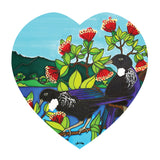 Tui Ceramic Heart Wall Hanging