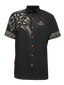 Men's Maori Design Shirt - Kia Kaha - Black