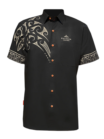 kia kaha dress shirts Men's Maori Long Sleeve Grandpa T-Shirt