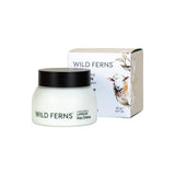 Wild Ferns Day Creme jar with packaging on a white background