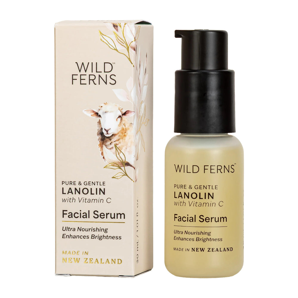 Lanolin Facial Serum Wild Ferns 30ml Main image