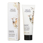 Wild Ferns hand cream and packaging on a white background