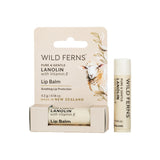 Wild Ferns Lanolin Lip Balm on a white background