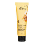 Tube of Wild Ferns Manuka Honey Hand & Nail Creme on a white background