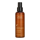 Brown bottle of Wild Ferns Manuka Honey Toning Mist on a white background