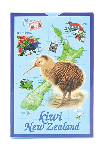 Playing Cards - Kiwi Map Main image