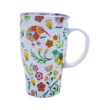 Manu Design White Travel Mug - #145