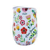 Manu Design White Tumbler Drink Cup #146