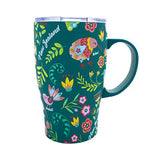 Manu Design Green Travel Mug - #147