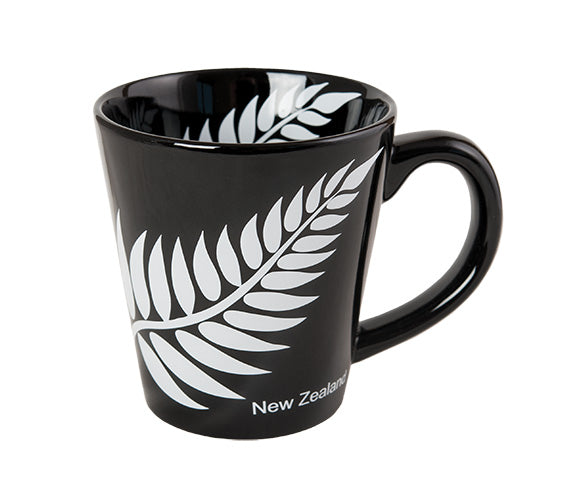 NZ Fern Black Coffee Mug - #86 Main image