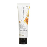 Tube of Wild Ferns Manuka Honey Hand Creme on a white background