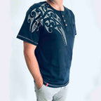 Men's Maori Grandpa T Shirt - Kia Kaha