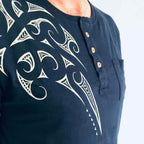 Men's Maori Grandpa T Shirt - Kia Kaha