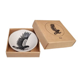 Kea Black and White - 7cm Porcelain Bowl