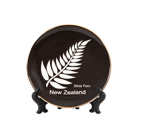 Small Ceramic Plate - Fern NZ Main image