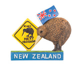 Magnet - Kiwi With Road Sign