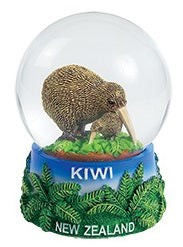 Small or Medium Snow Globe - Big Kiwi And Baby Kiwi Main image