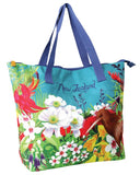 Shoulder Bag - Kiwi Flower Blue