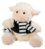 Sitting Sheep With Rugby Ball - 22cm - Special