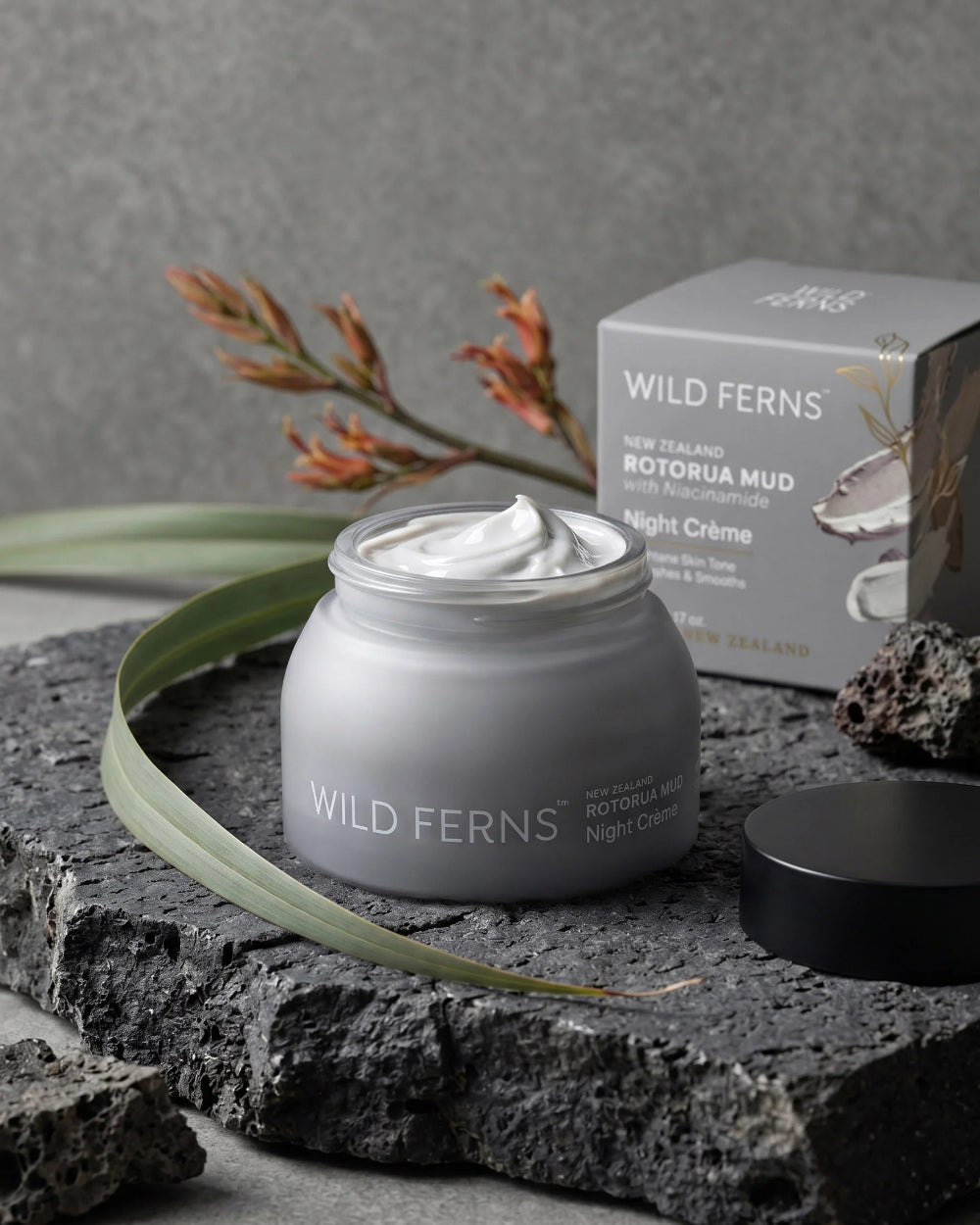 Rotorua Mud Night Crème Wild Ferns 90ml