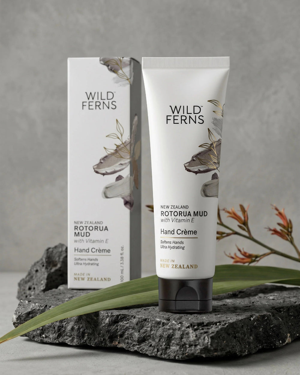 Rotorua Mud Hand Crème Wild Ferns 100ml Secondary image