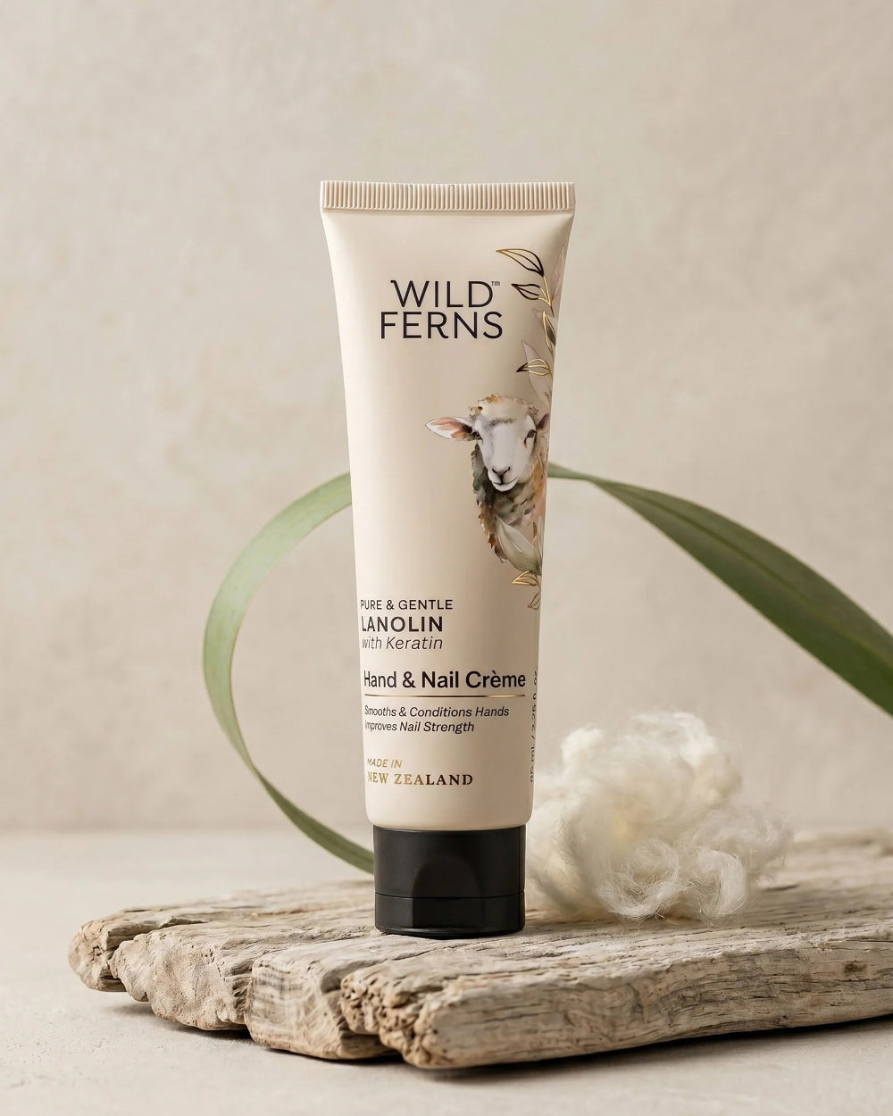 Lanolin Hand & Nail Crème Wild Ferns 80ml Secondary image