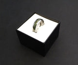 Pounamu Tungsten Carbine Ring - Wide