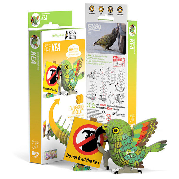 Eugy Kea - 3D Cardboard Model Kit