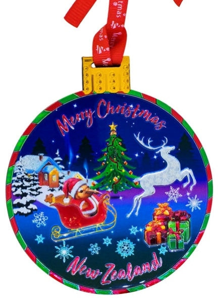 Christmas Decoration - Kiwi Sleigh