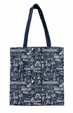 NZ City Icons Cotton Tote Bag