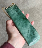 NZ Pounamu Toki Super Large Statement Piece! 187mm - By Phil Priest