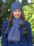 Lothlorian Possum & Merino Unisex Beanie and/or Scarf Morse - Iceberg