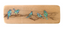 NZ Made Wood & Paua Wall Hanging - Robins