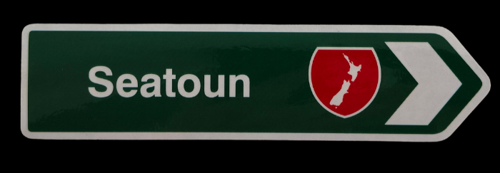 Road Sign Magnet - Seatoun Main image