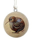 Christmas Bauble - Wood - Natural Kiwi Pip