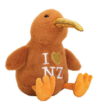 Kiwi Soft Toy With I Heart NZ