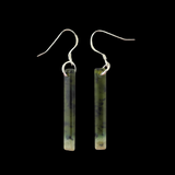 NZ Greenstone Earrings 35mm #AS122