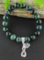 Nephrite Jade Bracelet With Twist Charm
