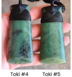 NZ Greenstone Toki 77mm #43