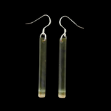 NZ Greenstone Earrings 50mm #AS121