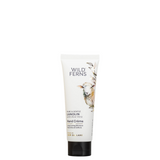 Tube of Wild Ferns hand cream on a white background