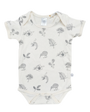 Babywear Fern, Kiwi, Flora Romper - Cream