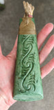 NZ Inanga Greenstone Toki - 150mm - Alex Sands #290