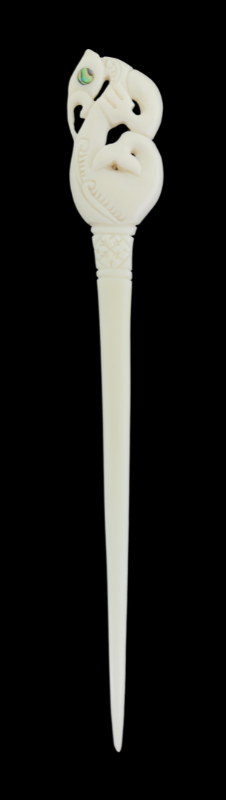 Bone Heru Manaia - Hair Pin #9