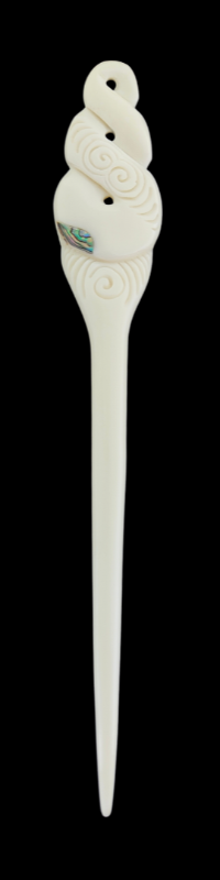 Bone Heru Double Twist - Hair Pin #11 Main image