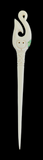 Bone Heru Hook - Comb Hair Piece #12