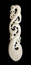 Super Large Manaia Bone Carving - 225mm - Carved by Joseph, NZ - #54