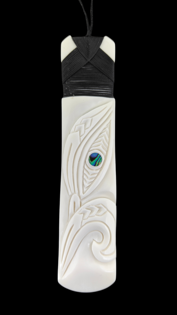 Bone Carving - Toki Necklace - 145mm #91 Main image