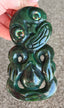NZ Greenstone Extra Large Tiki Carving - 122mm #39L-D