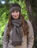 Lothlorian Possum & Merino Unisex Beanie and/or Scarf Morse - Natural